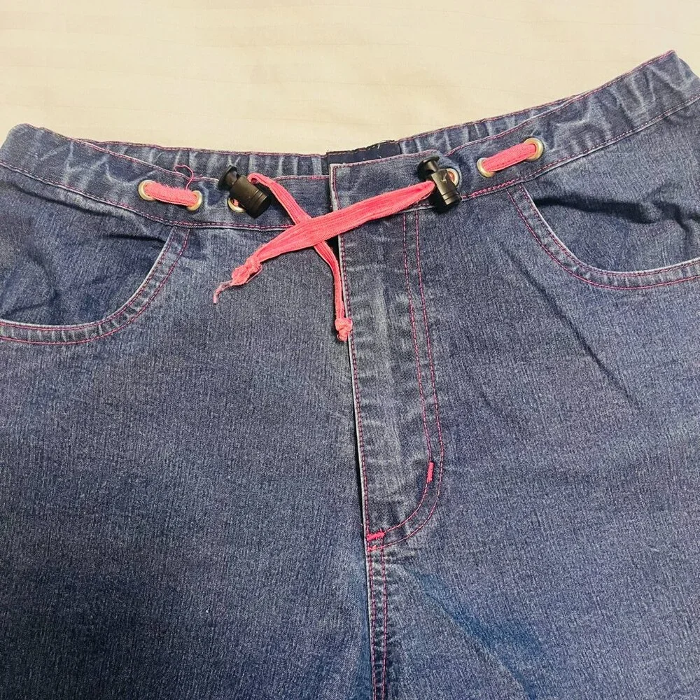OCEAN PACIFIC Girls Denim Shorts. EUC. Size 16. - Picture 4 of 9